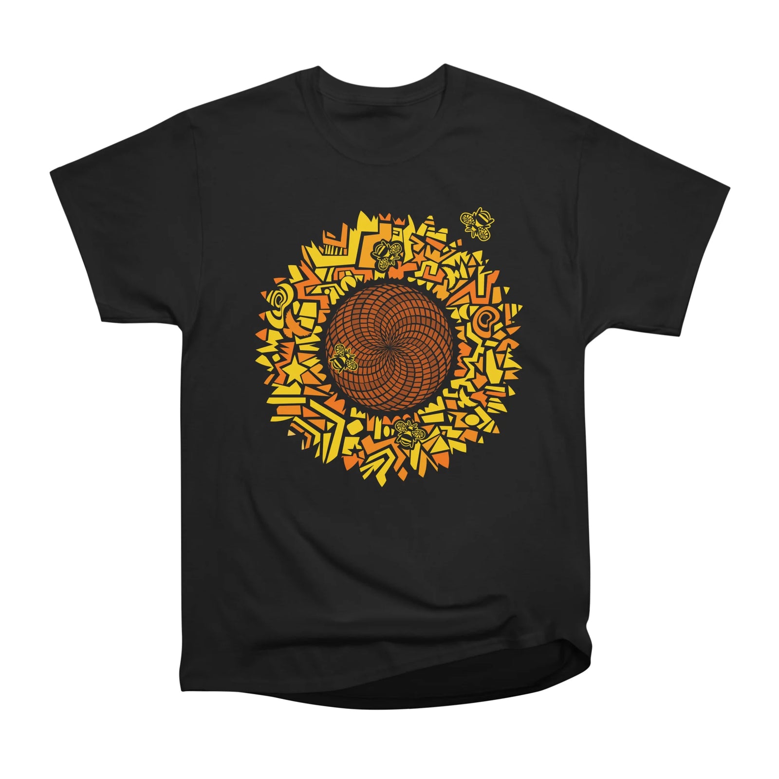 Sunflower and Bees