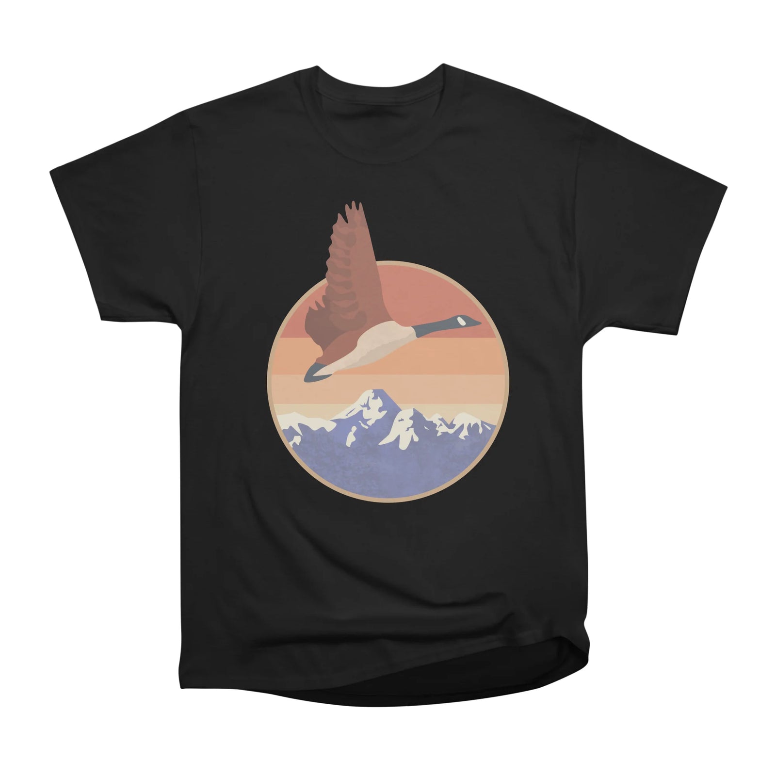 Sunset Goose Retro