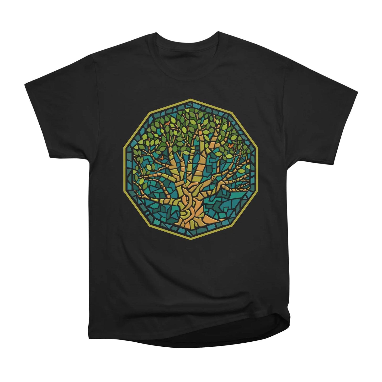 Tree Bird Mosaic