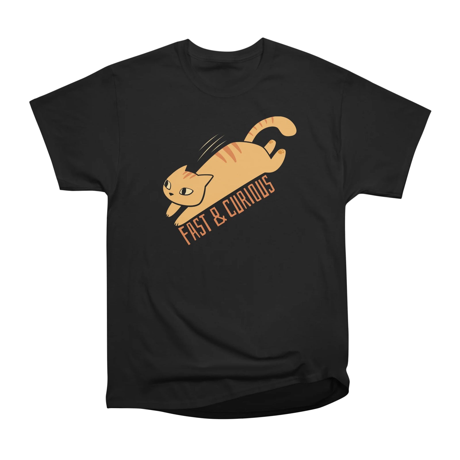 Fast and Curious Cat
