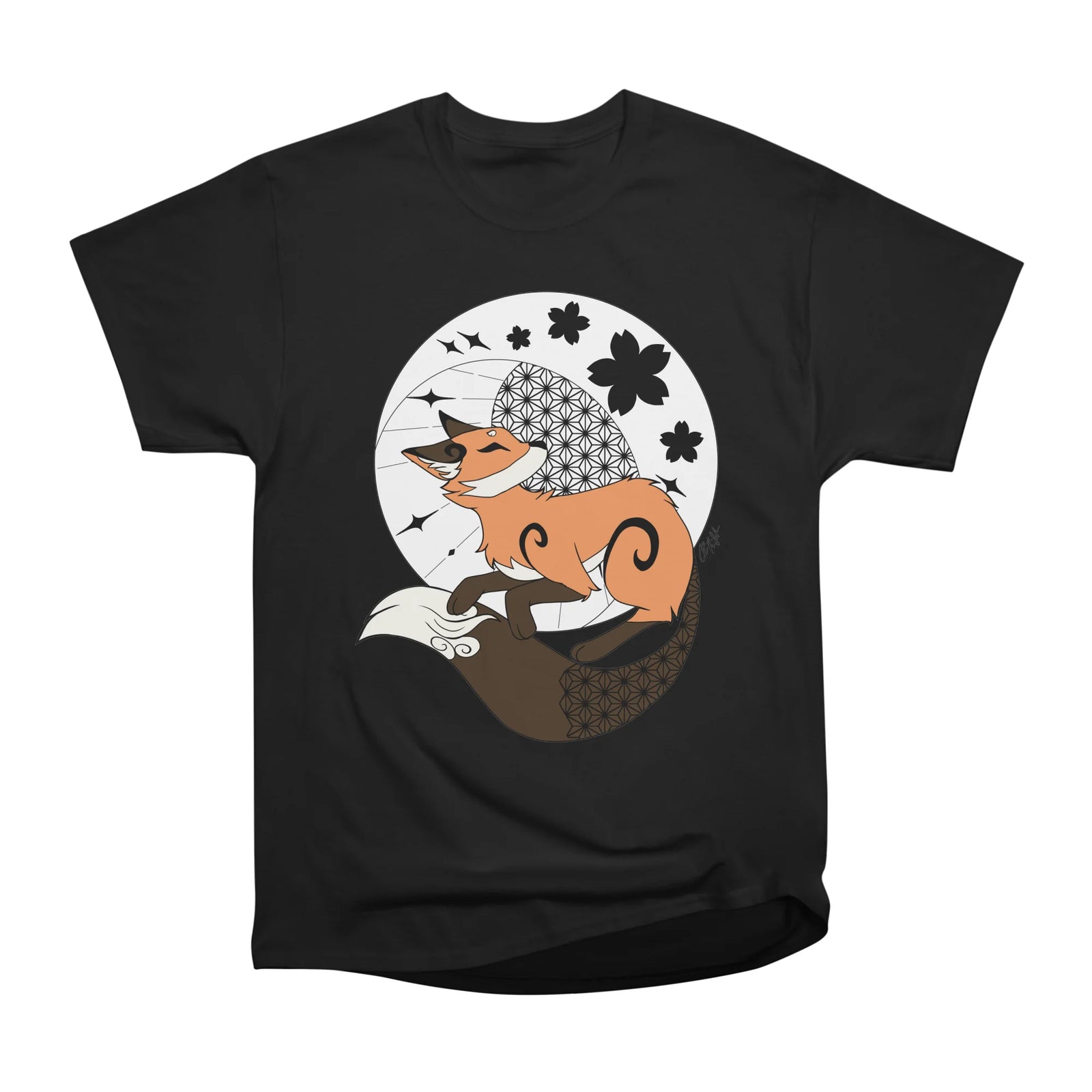 Lunar Fox - Waning Gibbous
