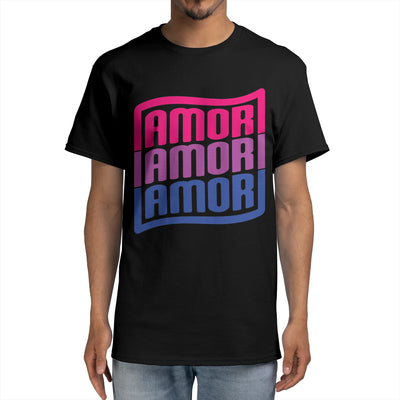 AMOR AMOR AMOR Pride Flag: Bisexual