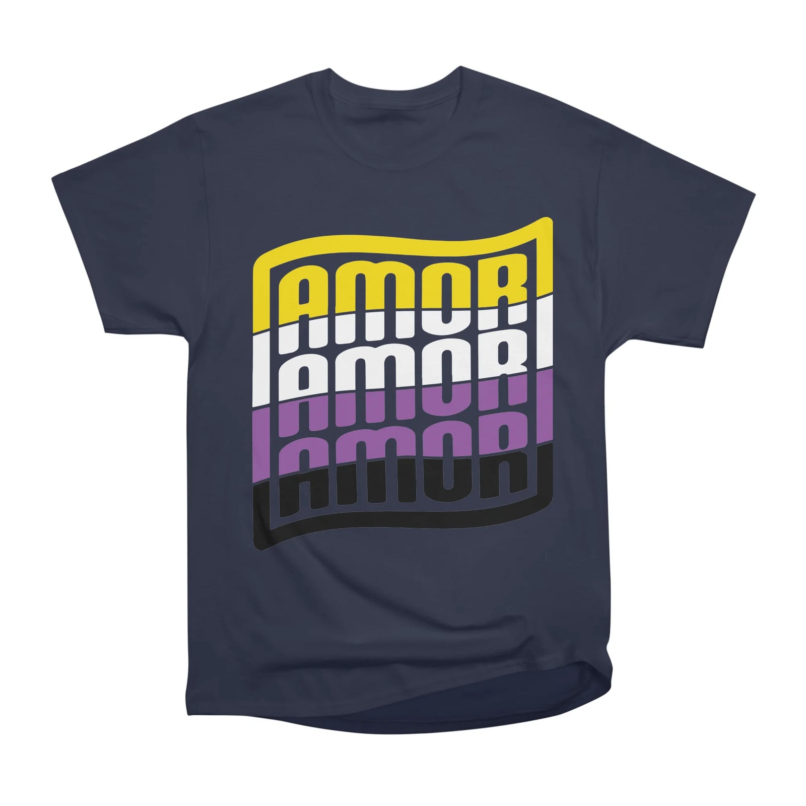 AMOR AMOR AMOR Pride Flag: Non-Binary
