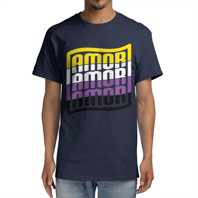 AMOR AMOR AMOR Pride Flag: Non-Binary