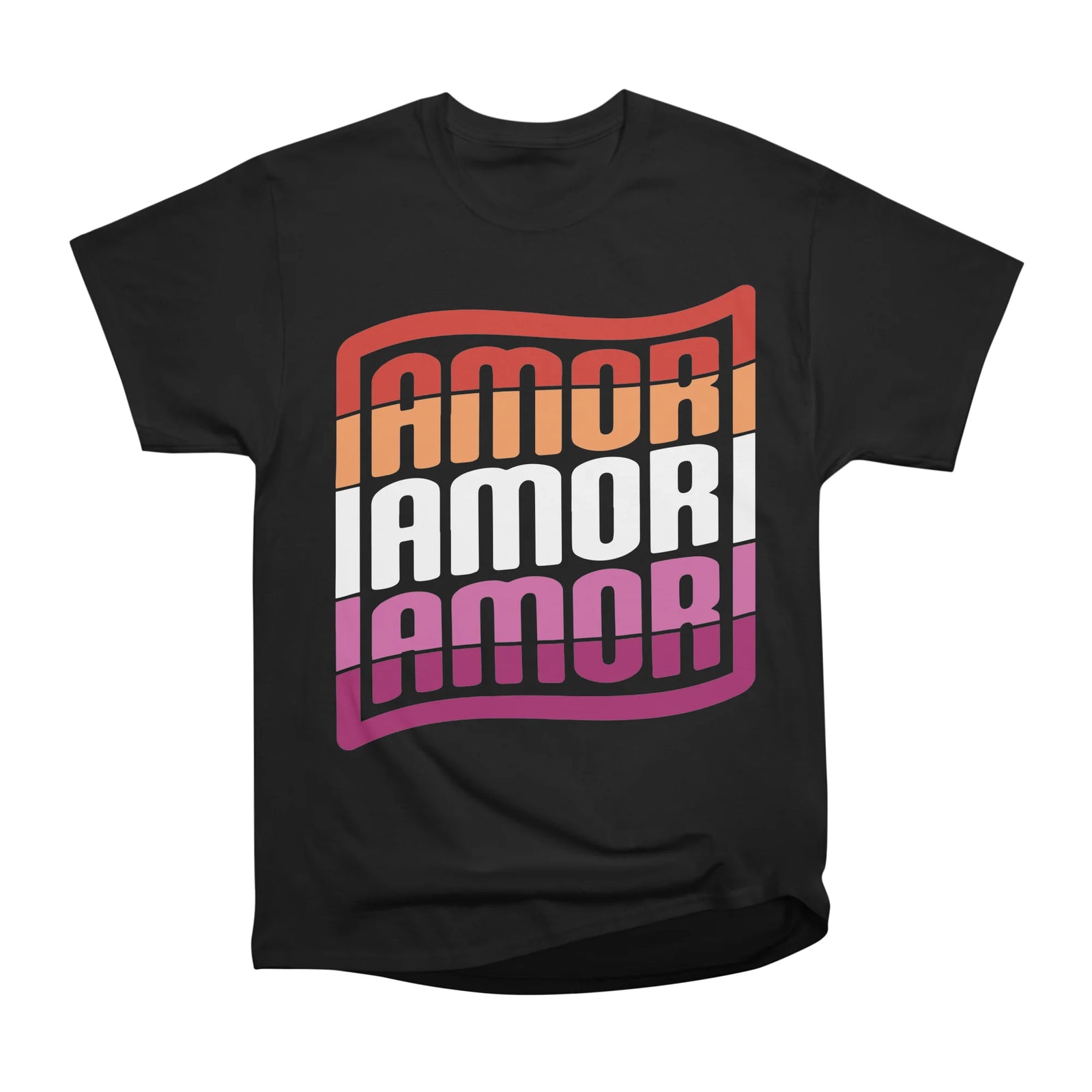 AMOR AMOR AMOR Pride Flag: Women Loving Women