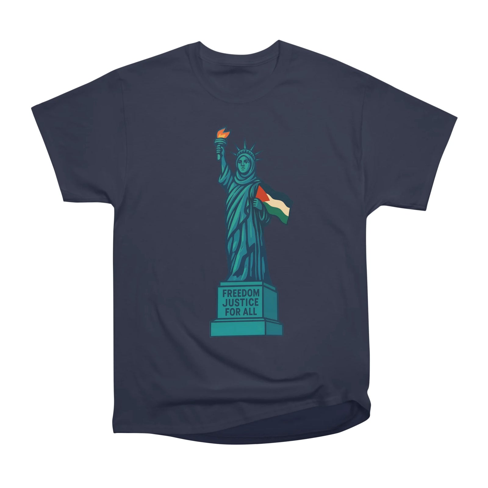 FREEDOM • JUSTICE • FOR ALL — Liberty Solidarity Tee