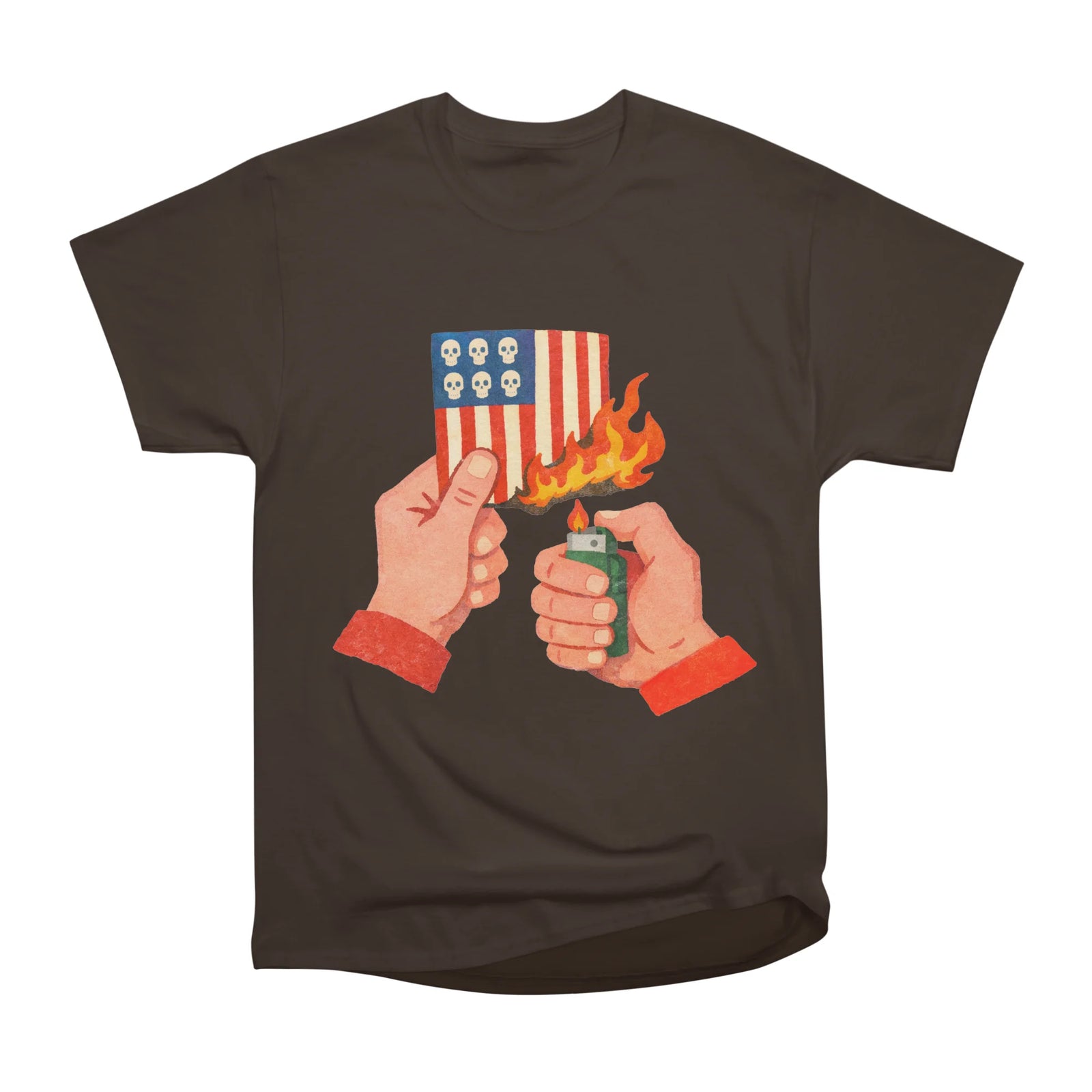 War And Power – Anti-War Protest Illustration Graphic Tee
