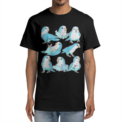 Doodle Pattern of Blue Quakers