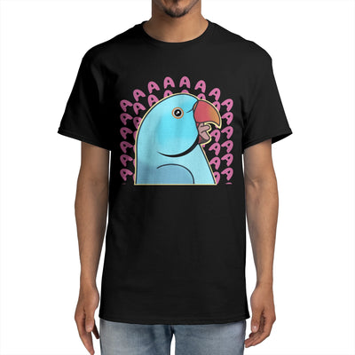 Screaming Blue Indian Ringneck