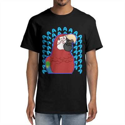 Screaming Scarlet Macaw