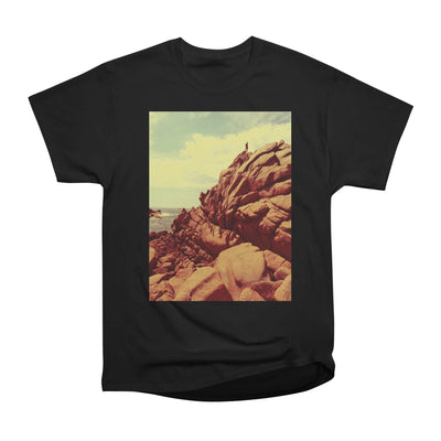 mountain and sea