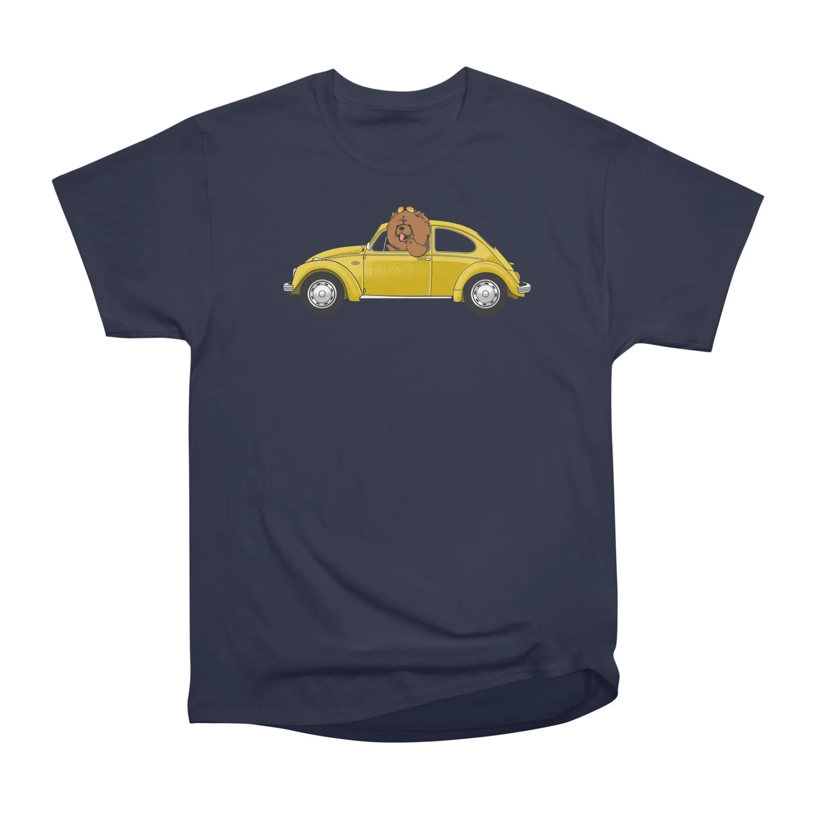 Dog and Car CHOWCHOW