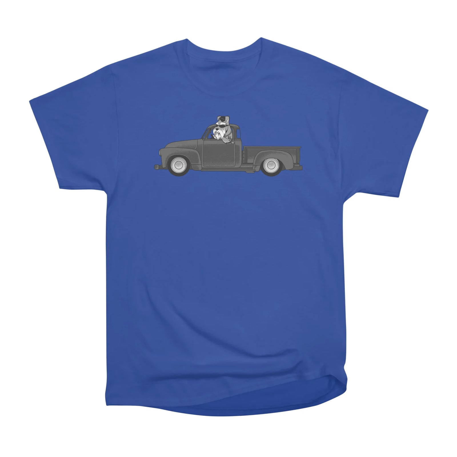 Dog and Car SCHNAUZER