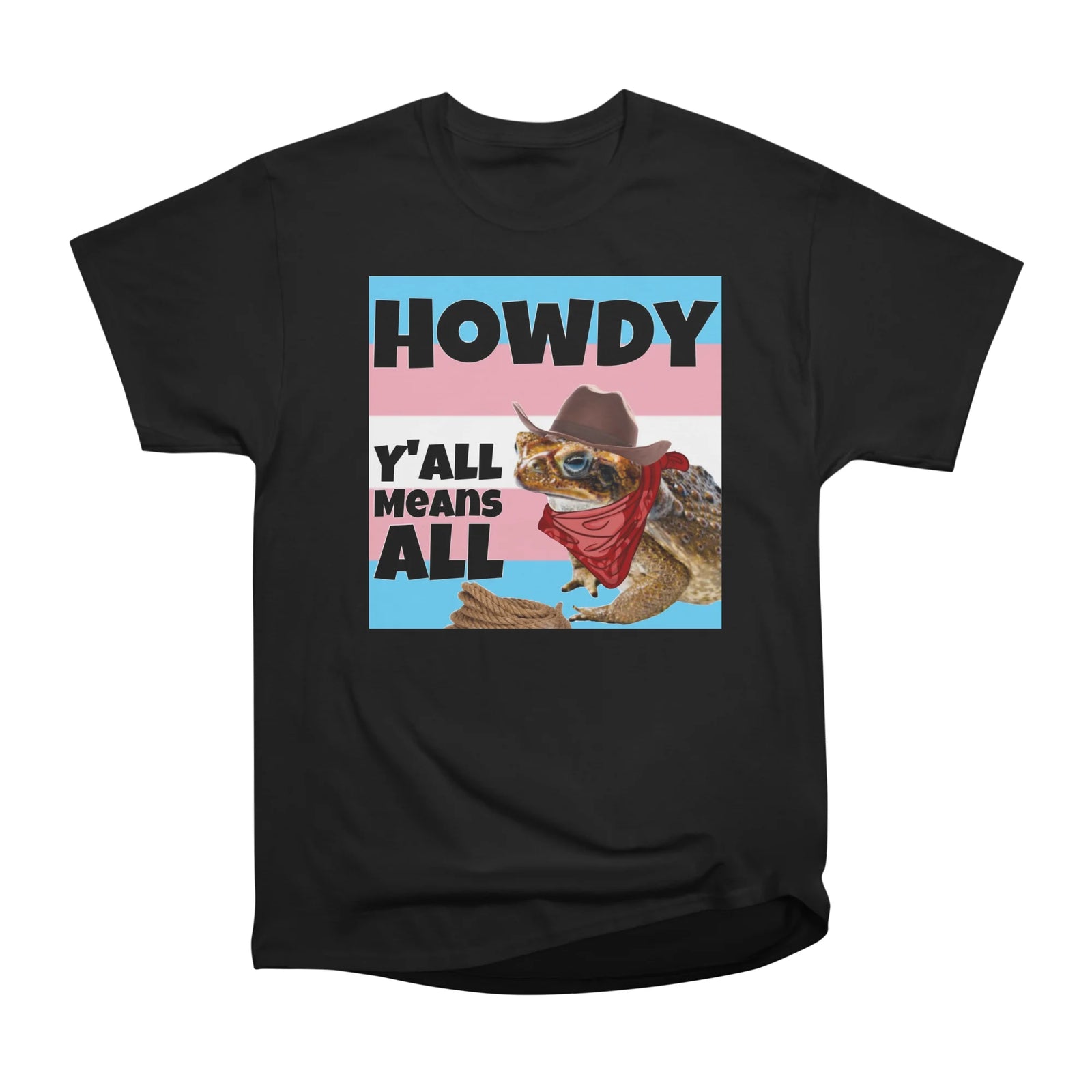 Howdy Trans Flag