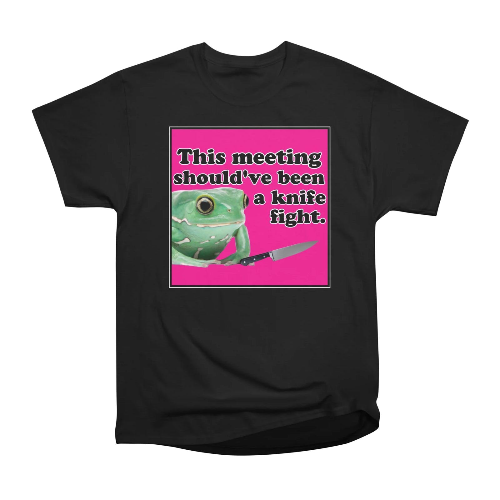 This meeting should have been a knife fight