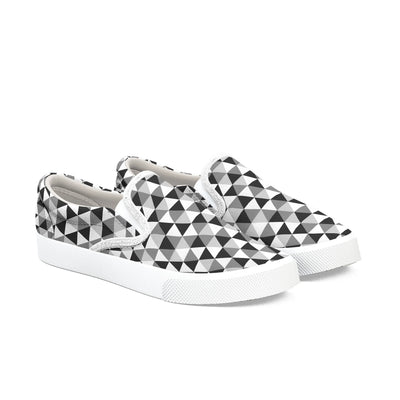 Shades of Grey Geometric Triangles