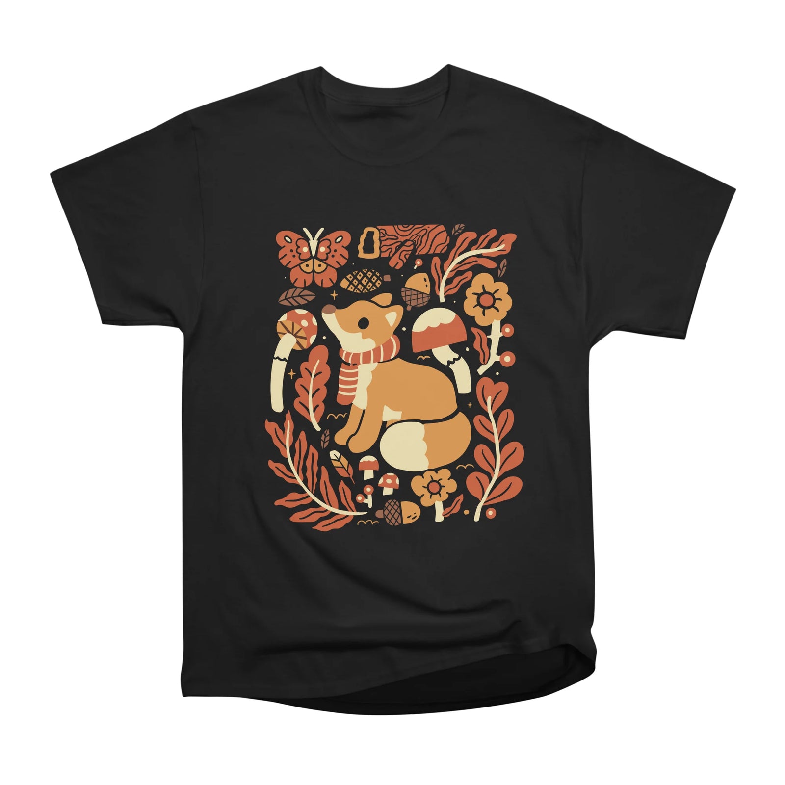 Cozy Autumn Fox