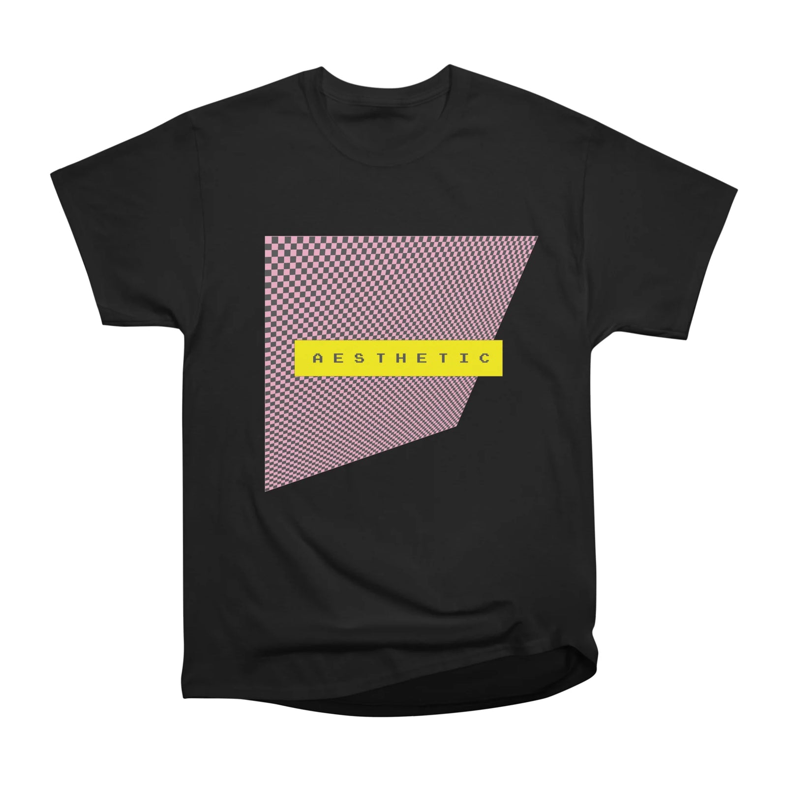 Aesthetic vaporwave retro design - pixel art
