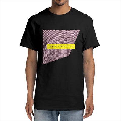 Aesthetic vaporwave retro design - pixel art