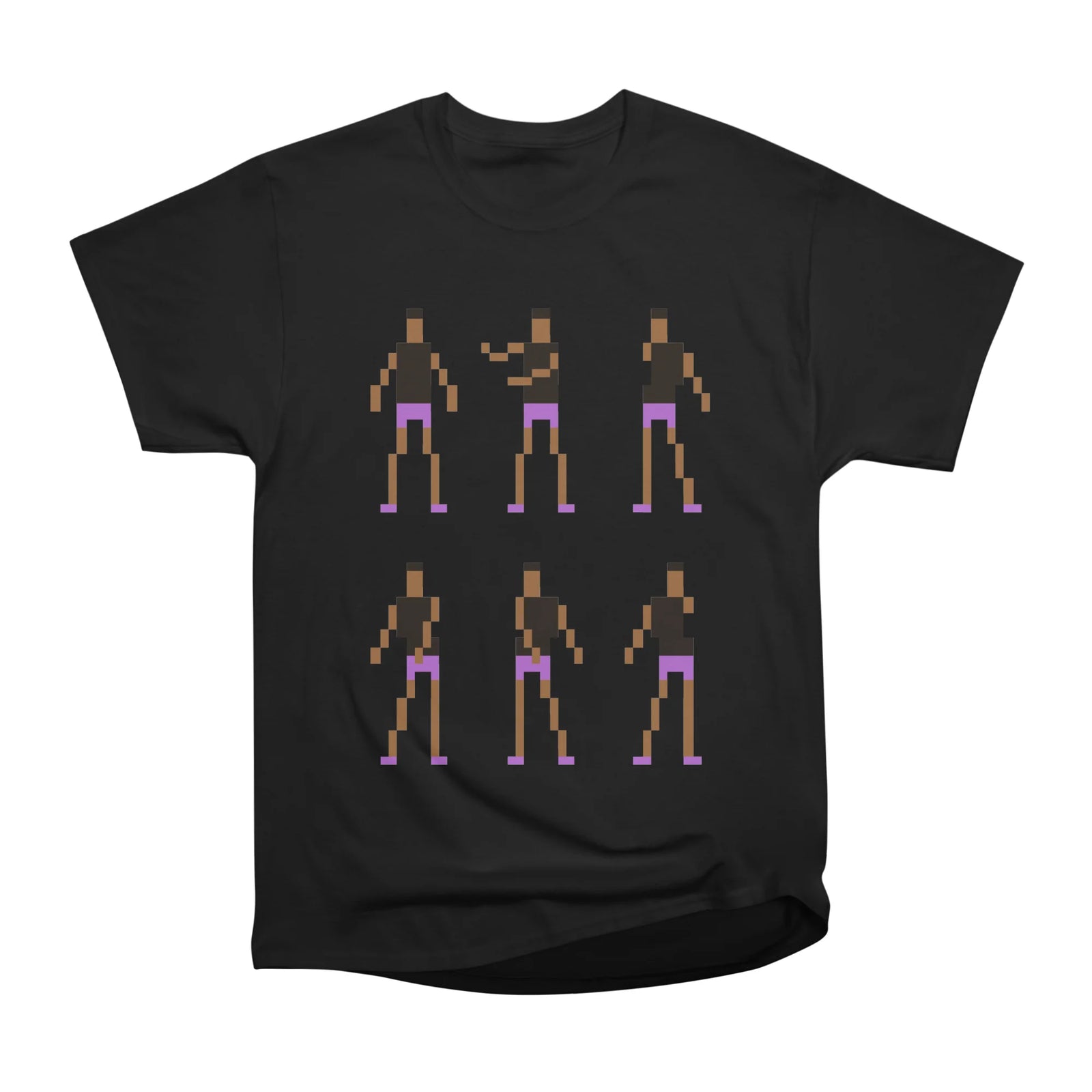 Floss dance. Pixel art tutorial
