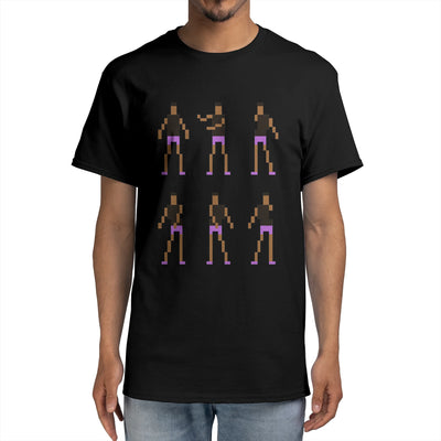 Floss dance. Pixel art tutorial