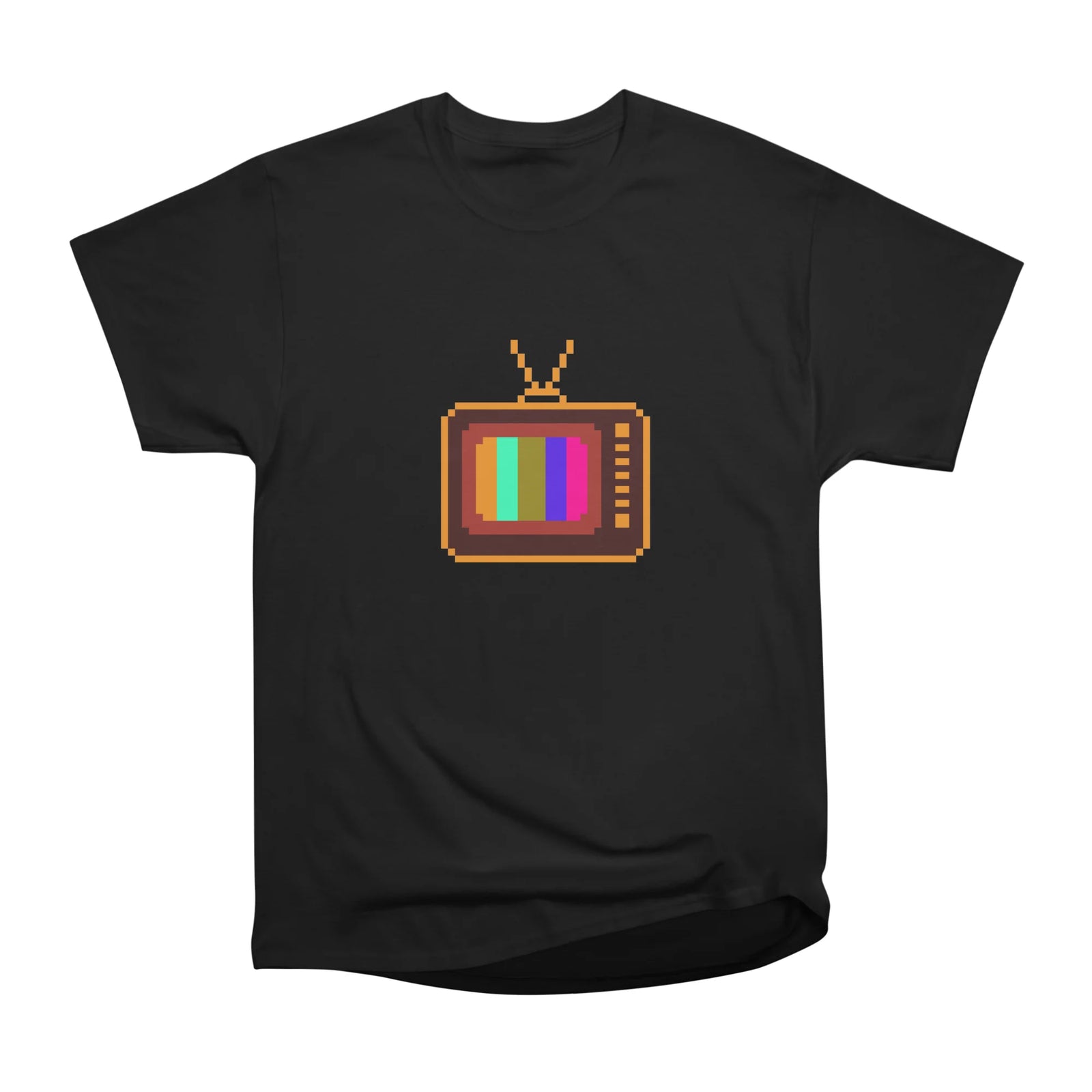 No signal vintage TV pixel art