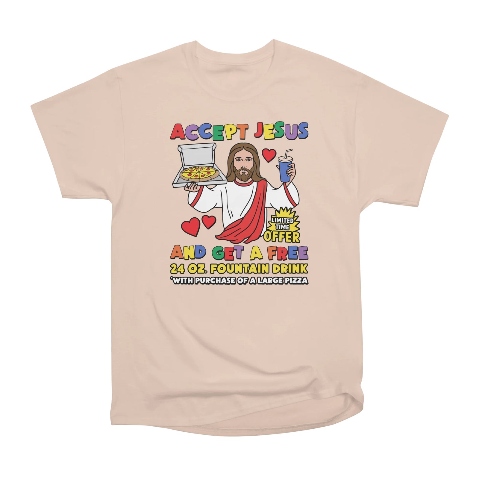 Accept Jesus and Get A Free Fountain Drink