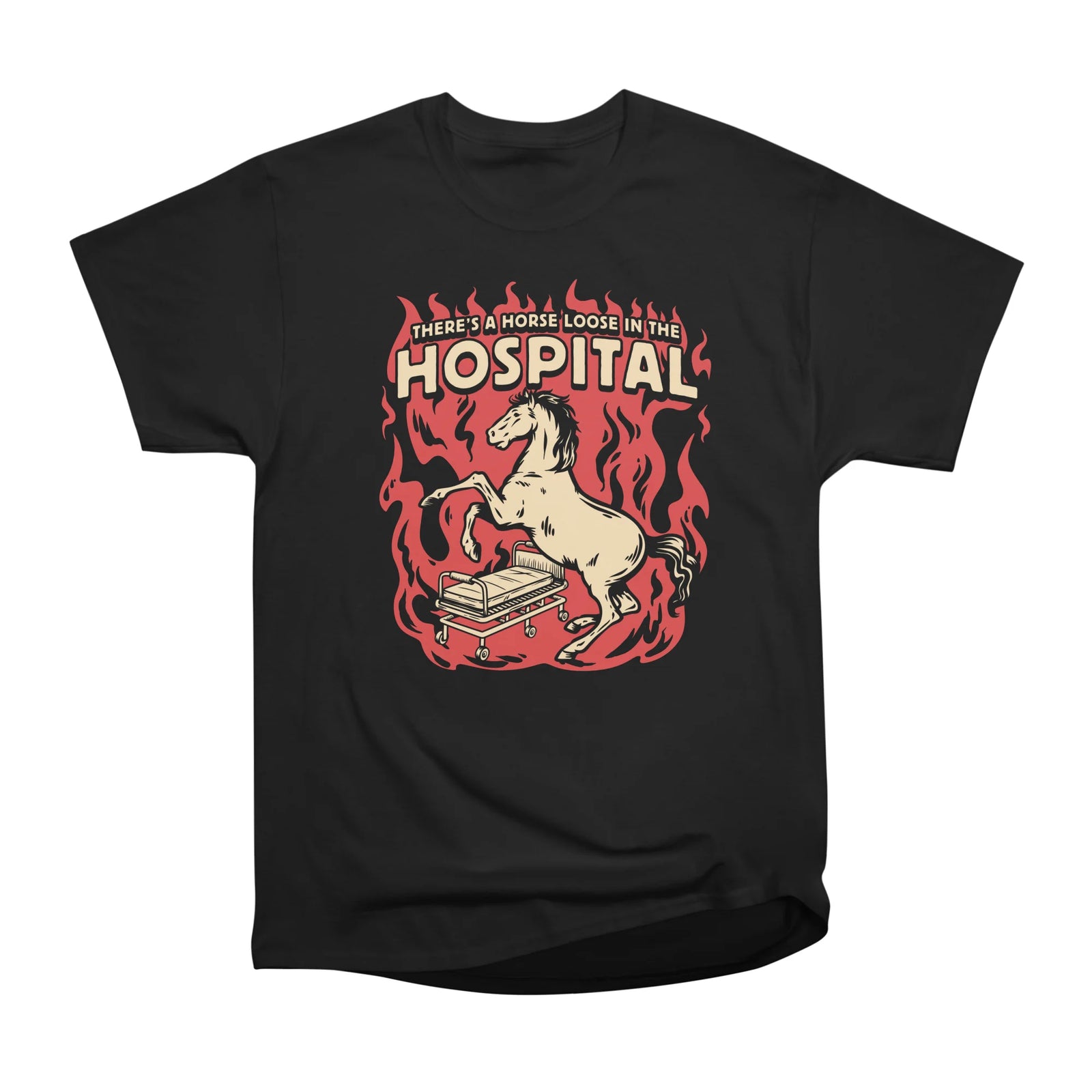 Horse Loose In The Hospital