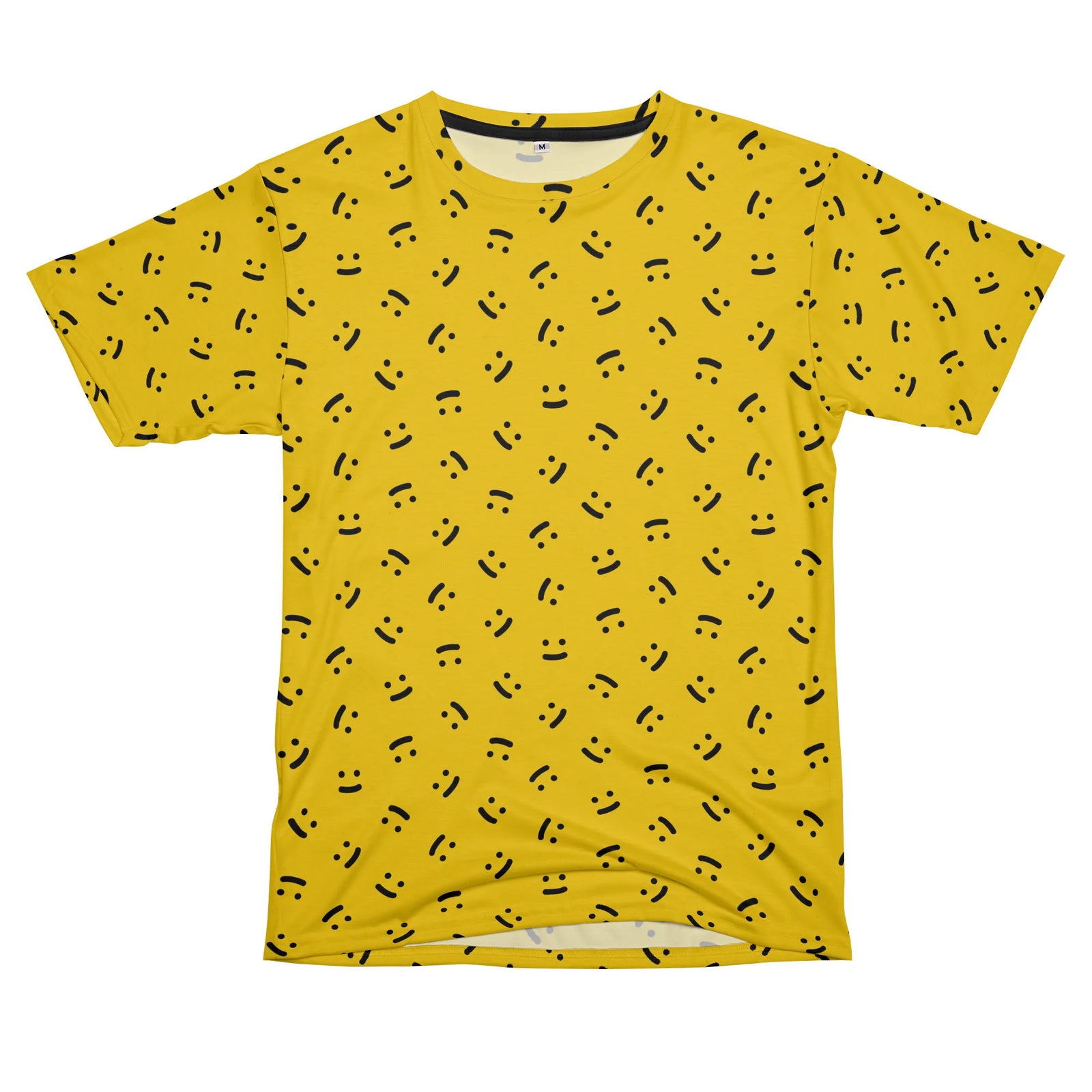 smile pattern yellow