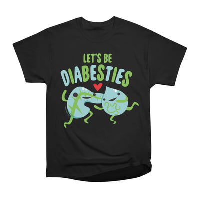 Let's Be Diabesties Diabetes Humor Cute Funny Diabetic Gifts