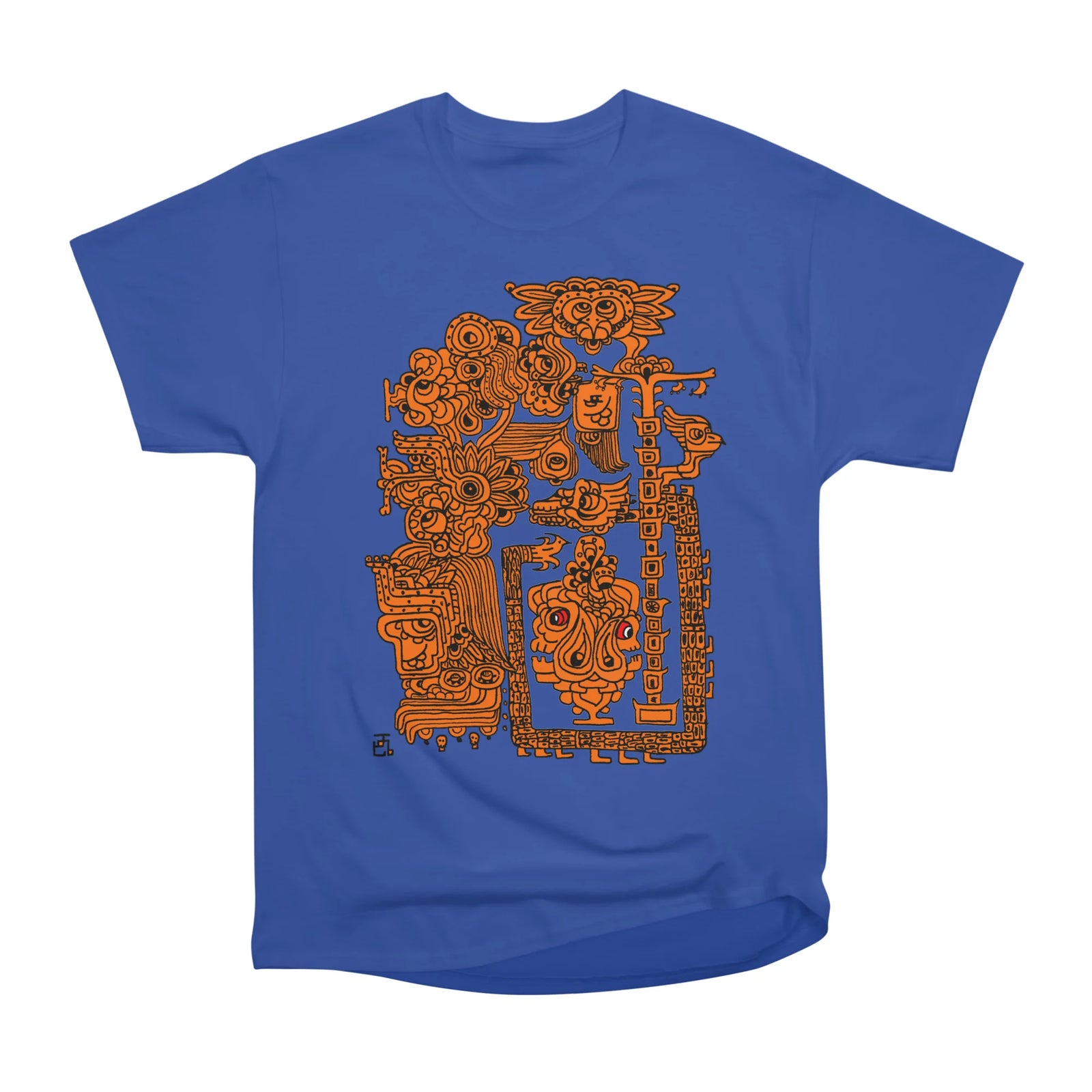 Mayan fantasy (orange)