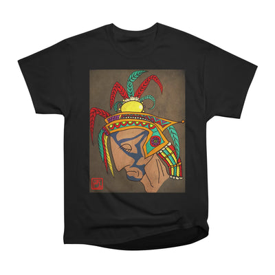 Mayan sad warrior