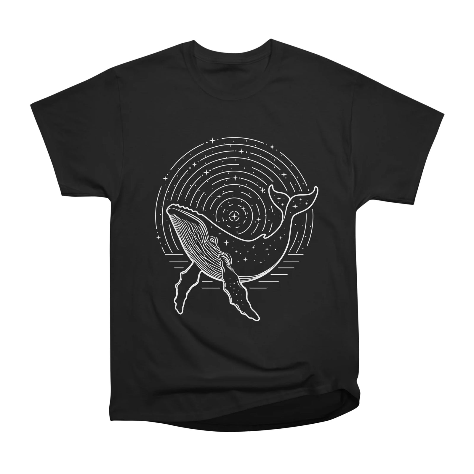 Whale under the stars
