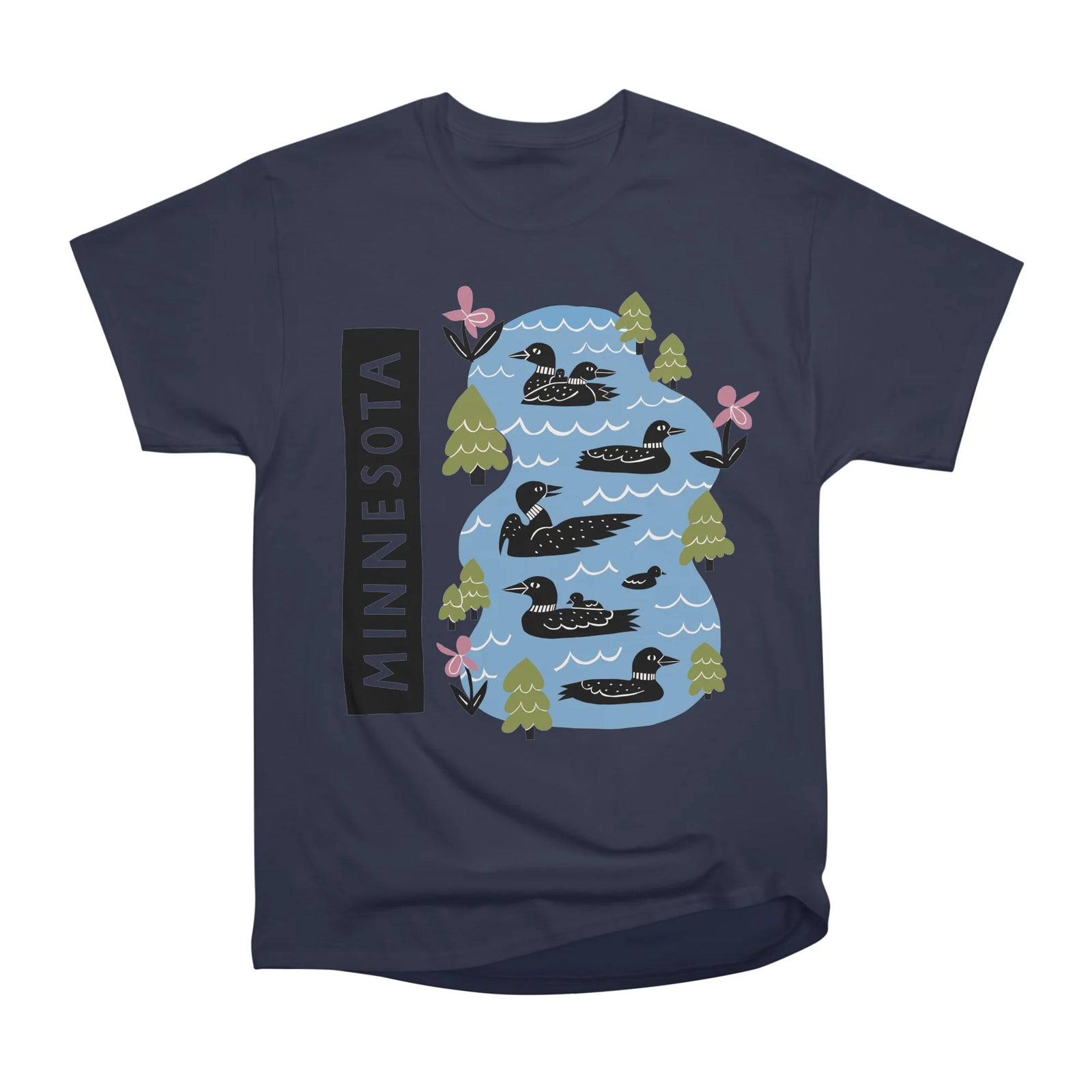 Minnesota Loons on the Lake