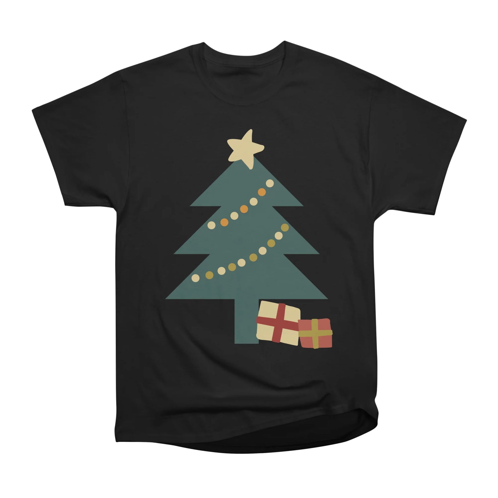 Decorated Christmas Tree with Gifts