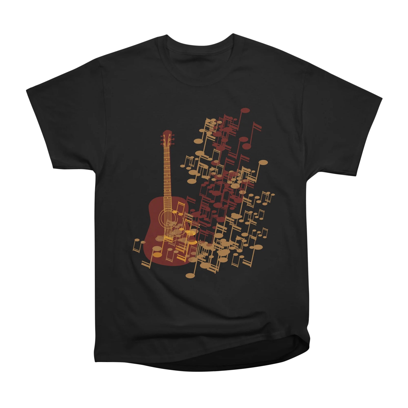 guitar with music node