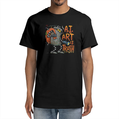 AI Art Is Trash - Robot
