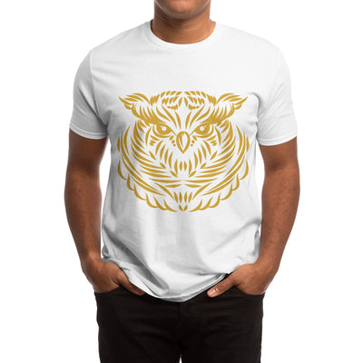owl art gold