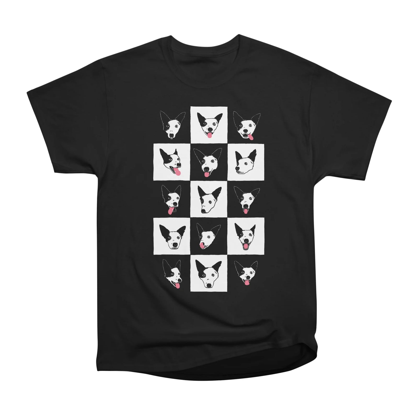 Border Collie Checkerboard