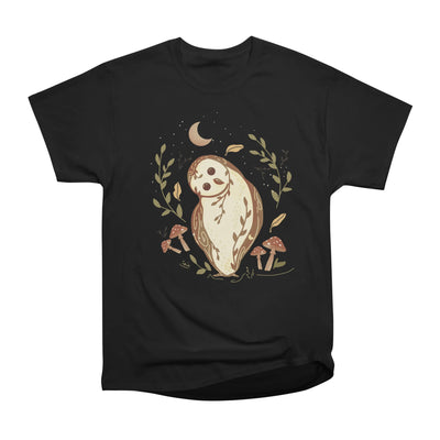 Moonlit Barn Owl Cute Cottagecore Owl