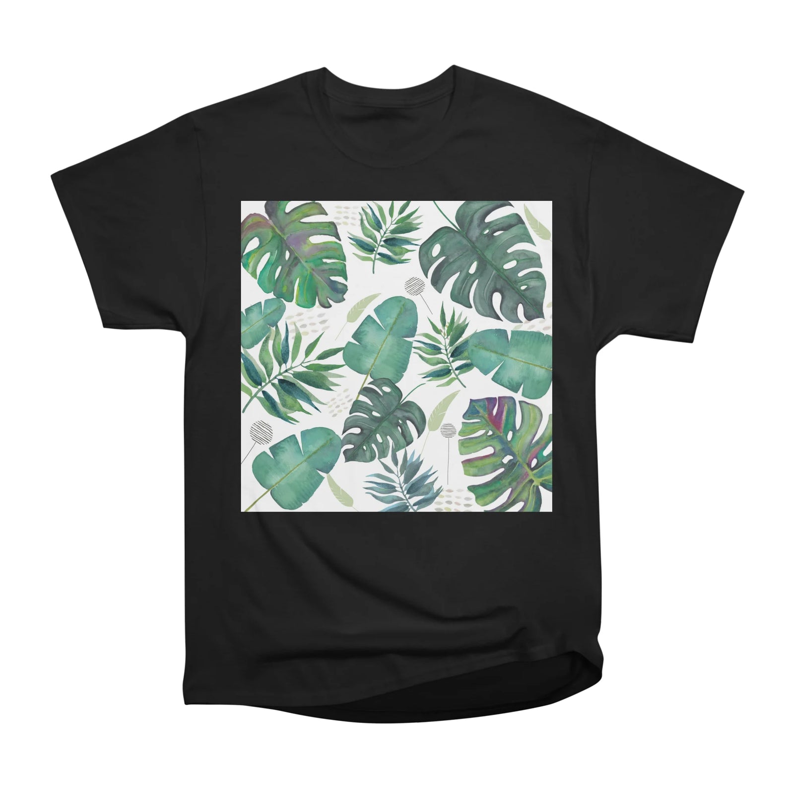 tropical leaves