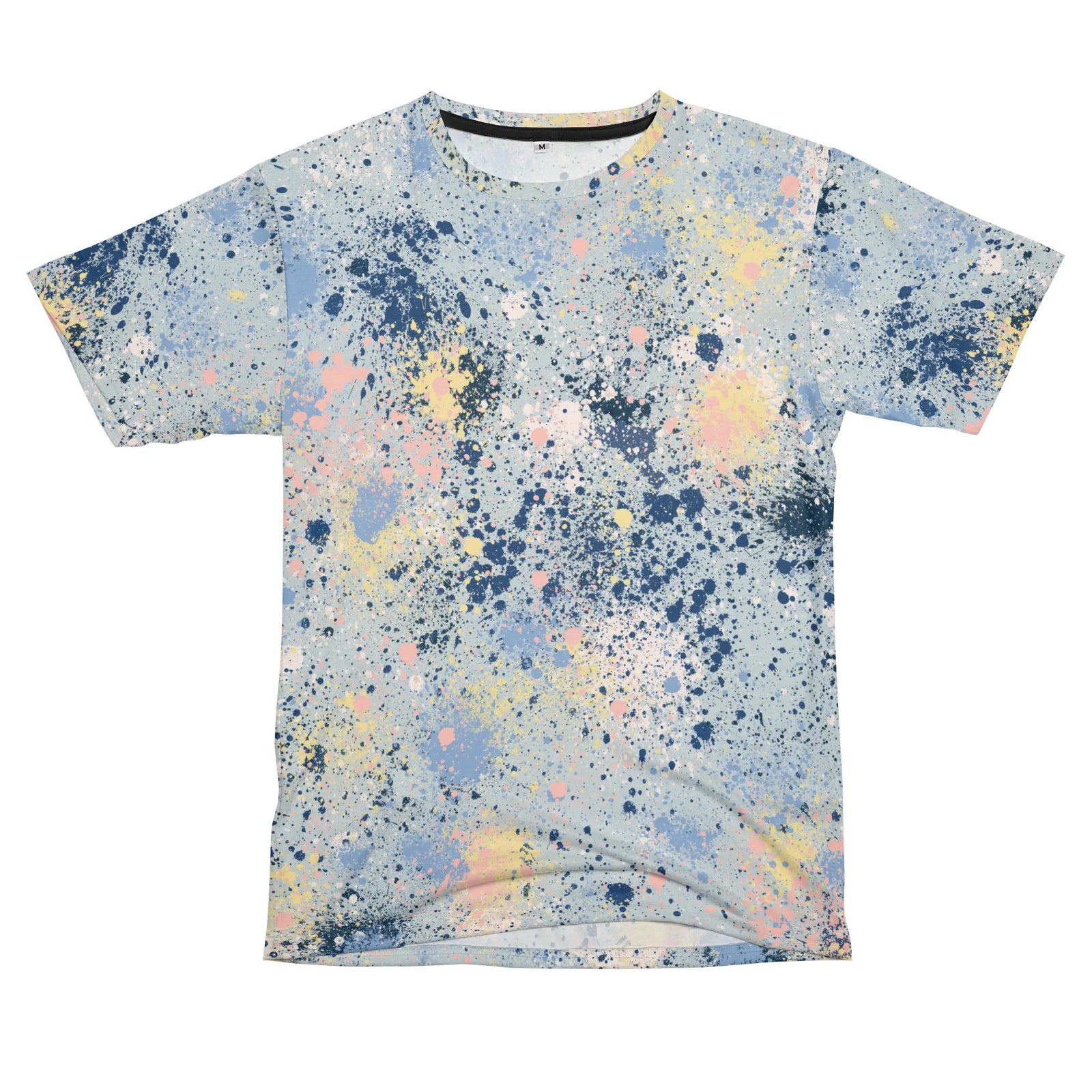 Ink Dust Splatter Blue