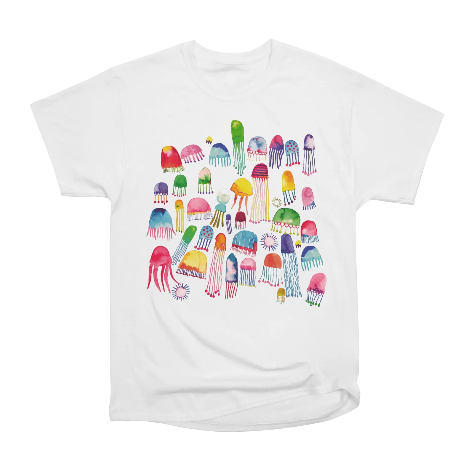 Summer Sea Jellyfishes