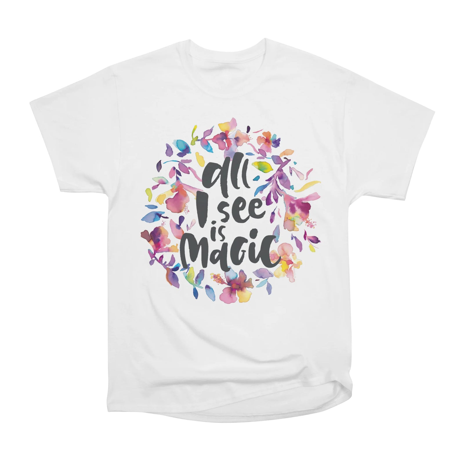 Watercolor Magic Floral Hibiscus