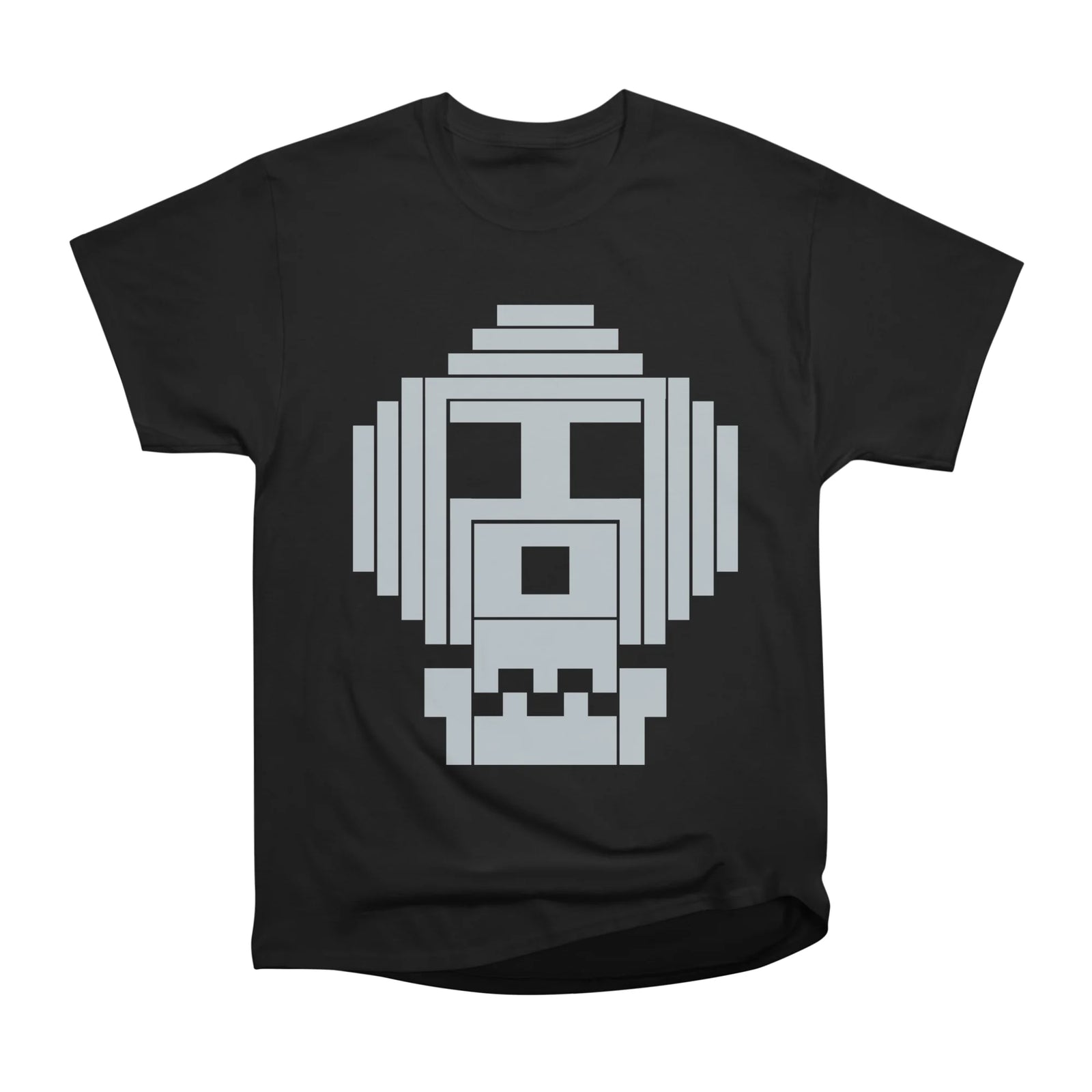 8 bit army (silver print)