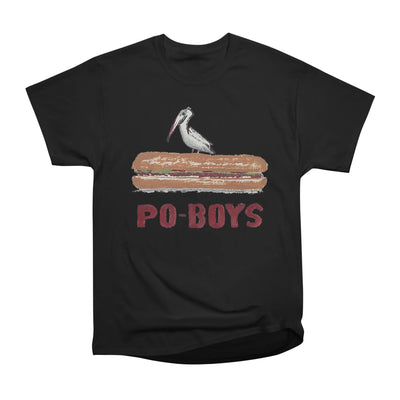 NOLA 'Nacular Poboys Pelican on a Poboy sign Lester Carey