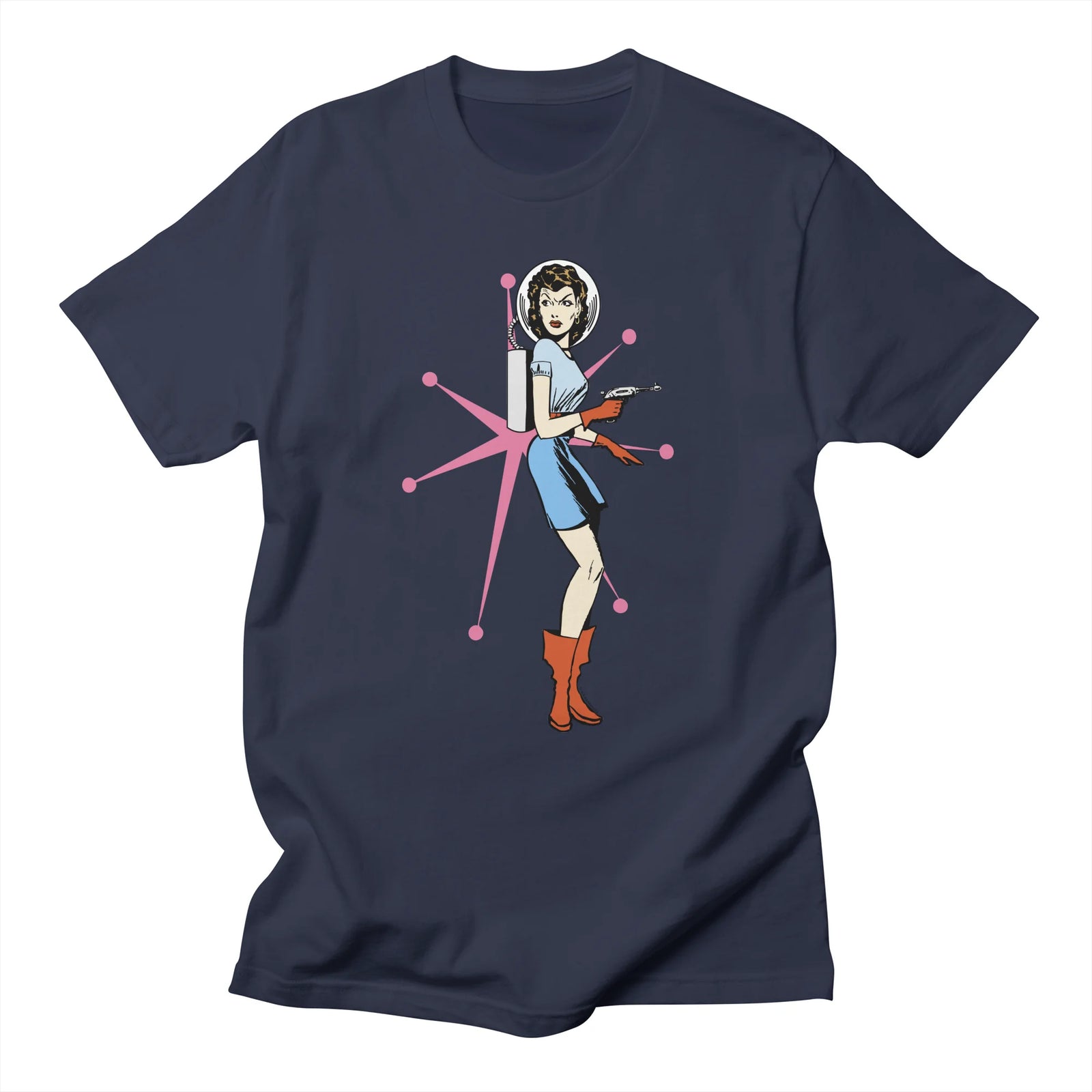 Retro Space Girl 1