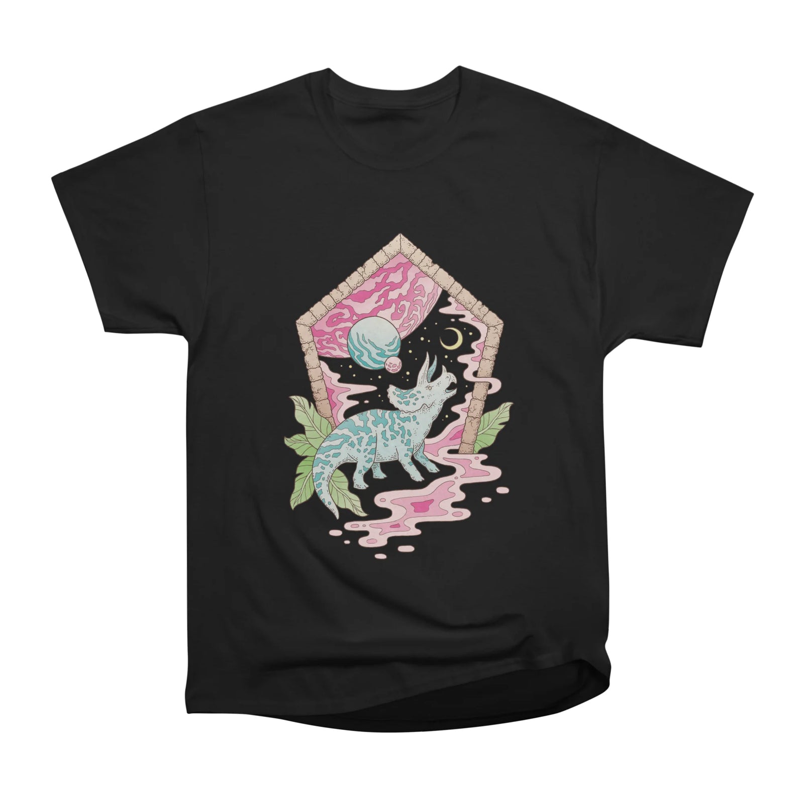 Aeon Archway: Triceratops | Dinosaur Sci-Fi Space Art