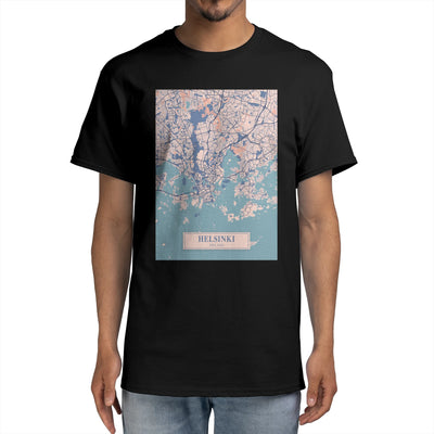Helsinki - Finland Breezy City Map