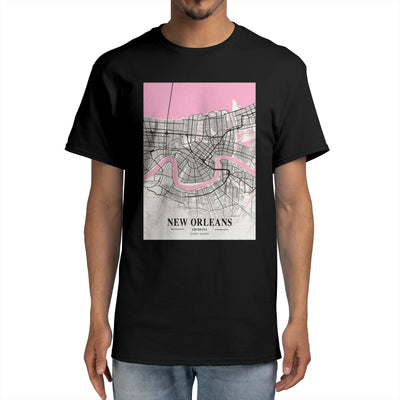 New Orleans - Louisiana Neapolitan City Map